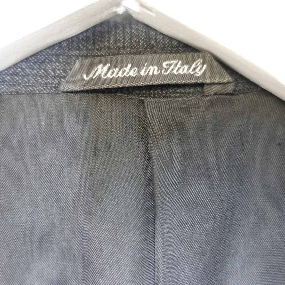 Missoni Uomo Blazer Mens 46L Gray Two Button Sport Coat Made in Italy Barneys NY